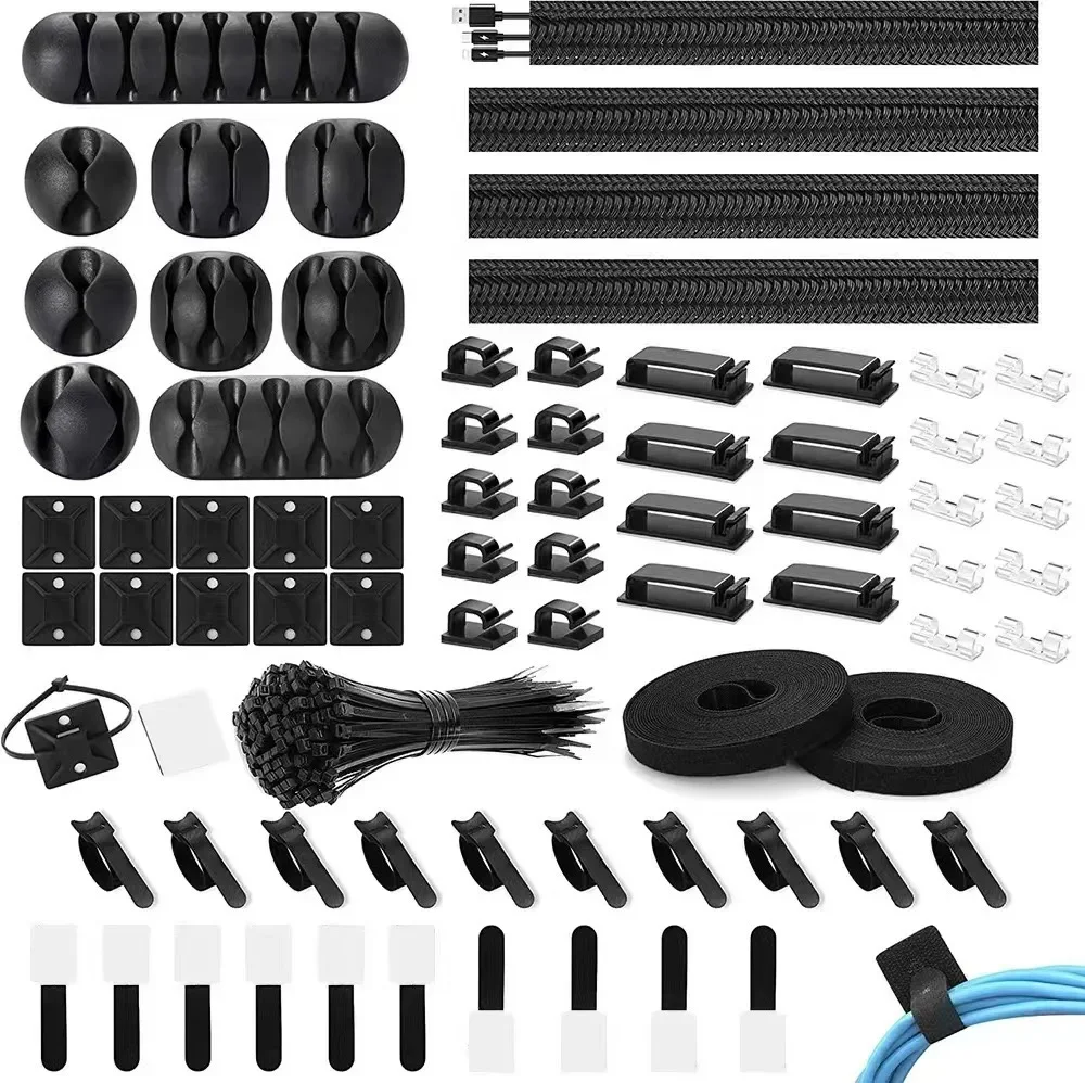 Car Organizer - 173 PCS Cable Organizer Clips Office