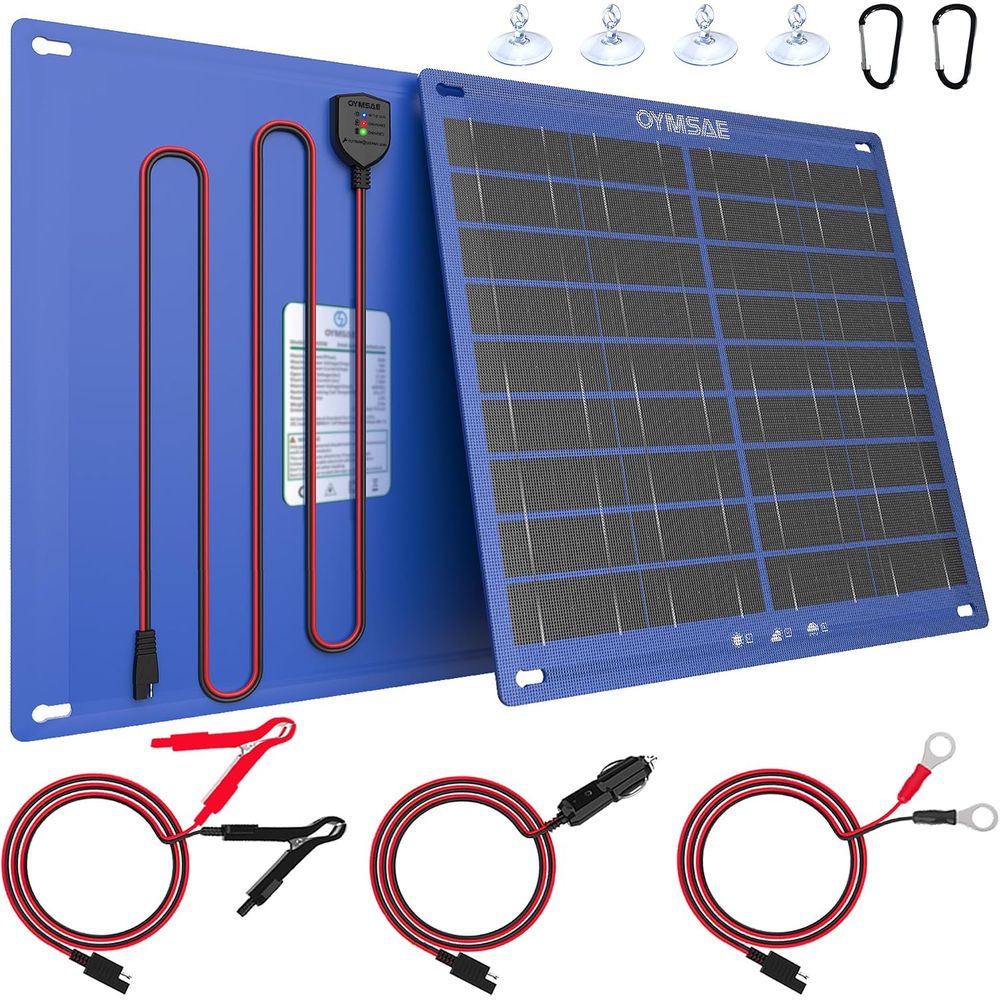 30W Solar Car Battery Charger  - đánh giá và giá Car Charger