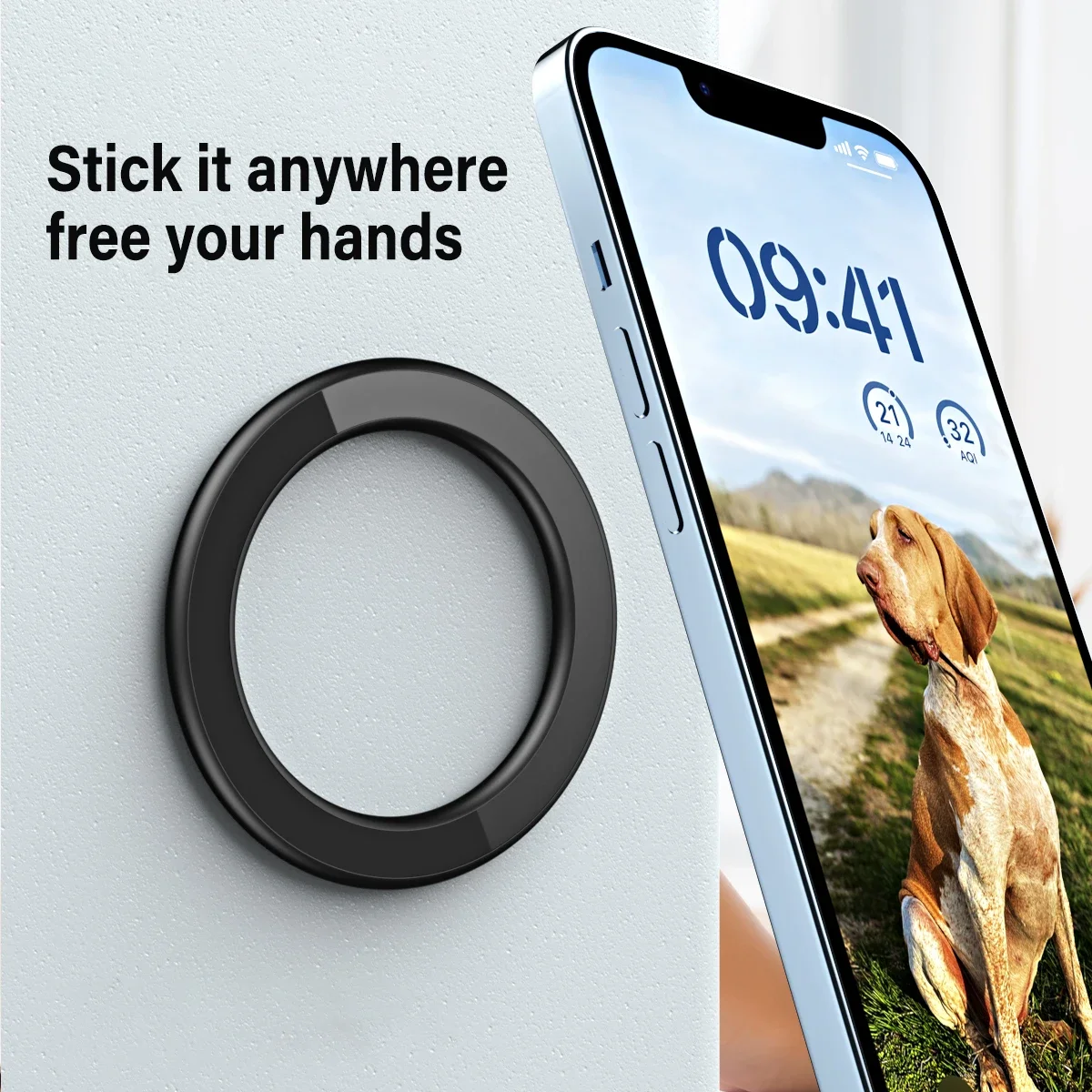For MagSafe Magnetic Ring Hold - đánh giá và giá Car Phone Holder