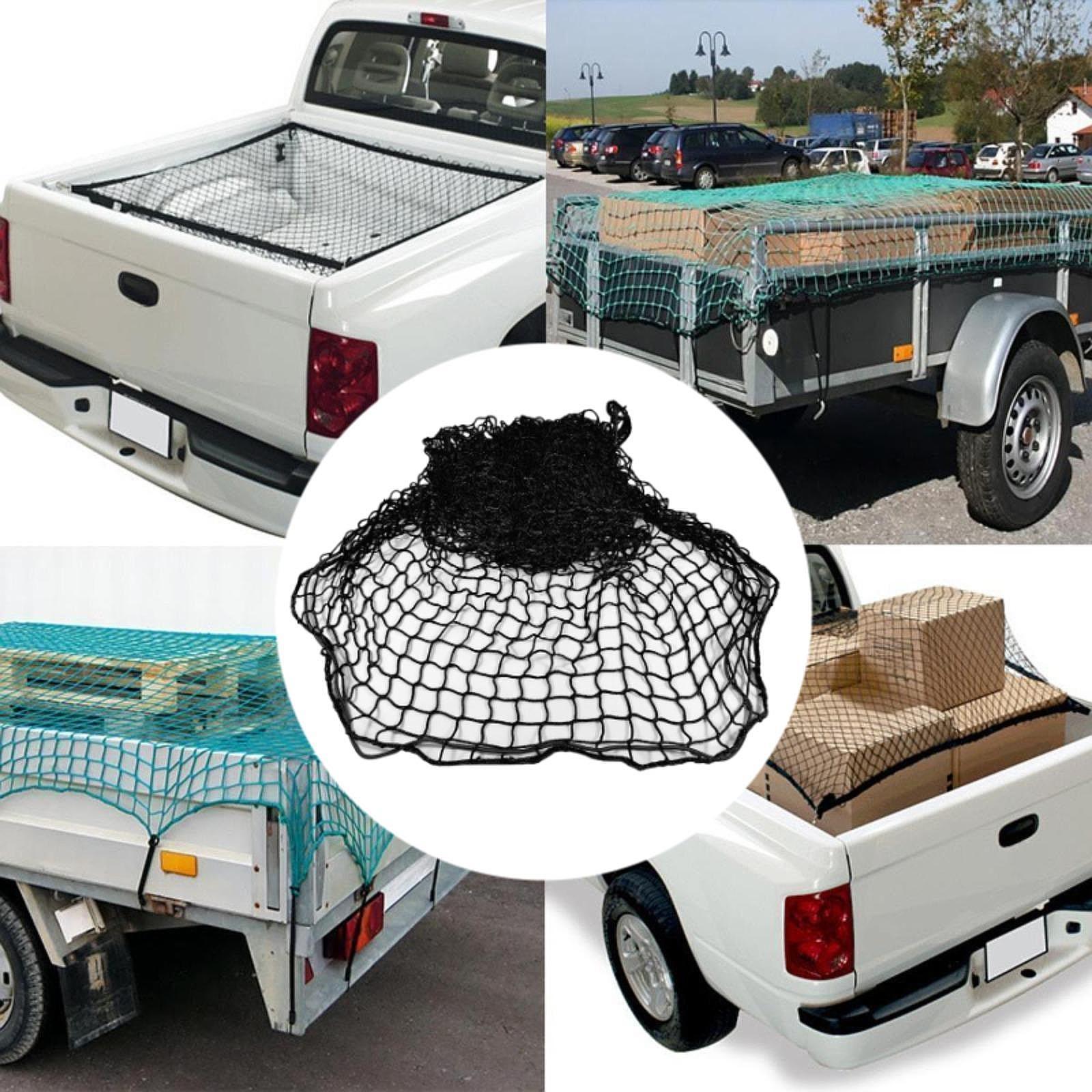 Black Mesh Trailer Cargo Net M - đánh giá và giá Car Organizer