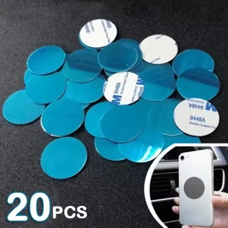 1/50Pcs Ultra Thin Metal Plate - đánh giá và giá Car Phone Holder